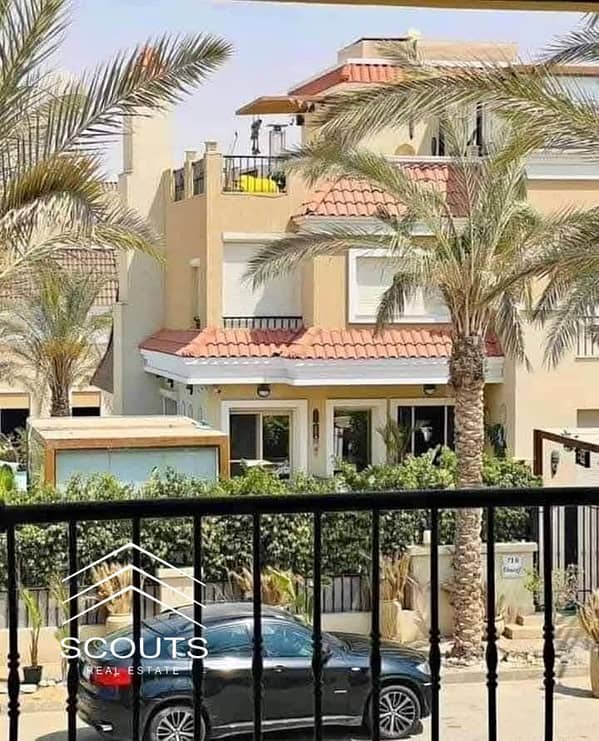 Villa for sale in sarai New Cairo next Madinaty and Rehab City minuntes from mountain view icity.