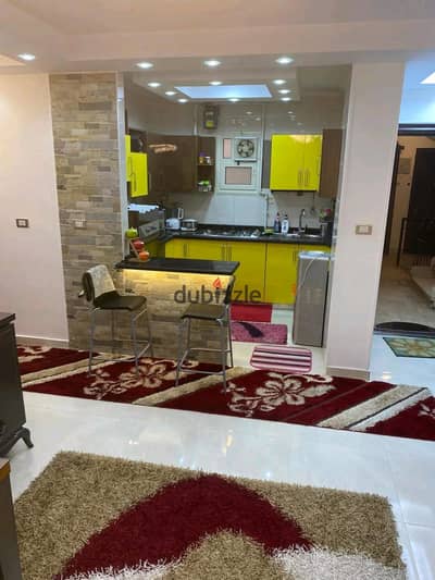 شقة للايجار مفروش  90 متر في مدينة الرحاب تشطيبات خاصه