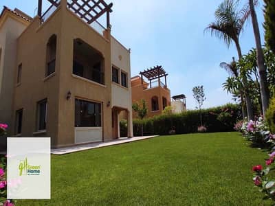 Finished super lux   Standalone Villa For Sale In  Mivida . New Cairo Prime location View on  Landscape    Swimming pool.