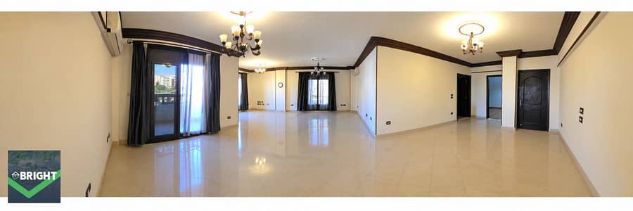200-square-meter apartment for sale on the first floor (building includes an elevator) – Al-Narges Buildings – New Cairo – Fifth Settlement.