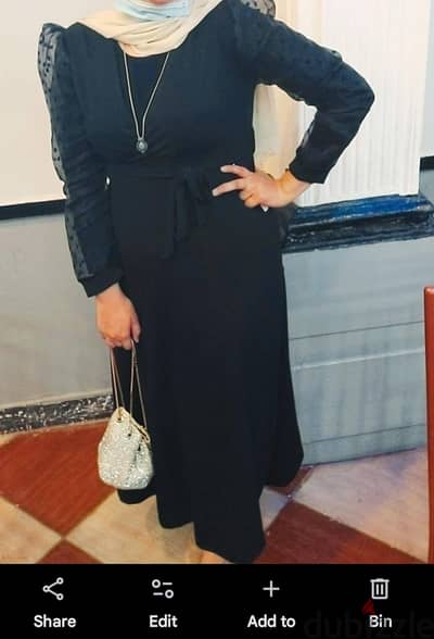 فستان اسود سهرات و خروج