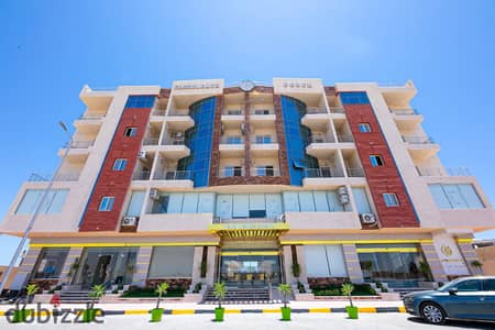 Beachfront chalet for sale (one bedroom and living room) at hurghada