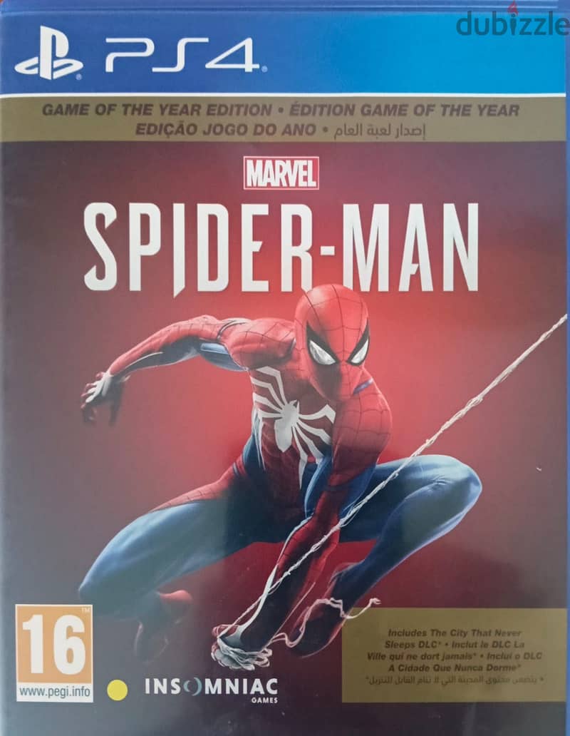  Marvel’s Spider-Man – PS4  1