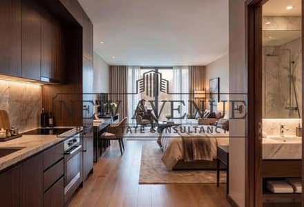 finished with ac’s Serviced Studio for sale with 5% Down Payment in sumou boulevard mostakbal city