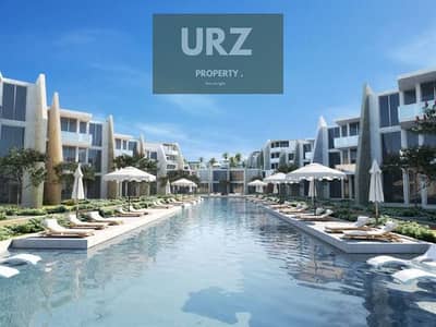فرصتك الان تستثمر فى راس الحكمه و تمتلك شاليه غرفتين على بعد دقايق من البحر صف أول Crystal Lagoon متشطب بالكامل بجوار مدن سي شور هايد بارك الماظه باى