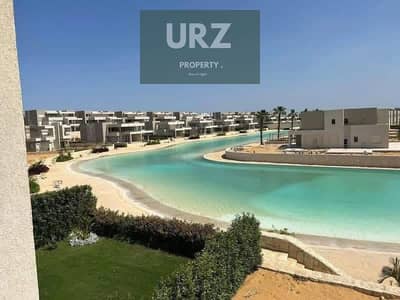 Direct sea view of Ras El Hekma fully finished two-bedroom chalet directly on the lagoon near Yod and Naya Bay minutes from La Vista and Salt