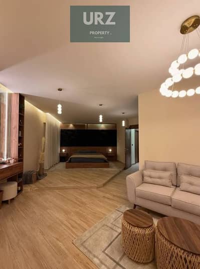 Apartment for sale open view on Central Park directly next to Madinaty and directly on the Suez Road minutes from the Fifth Settlement