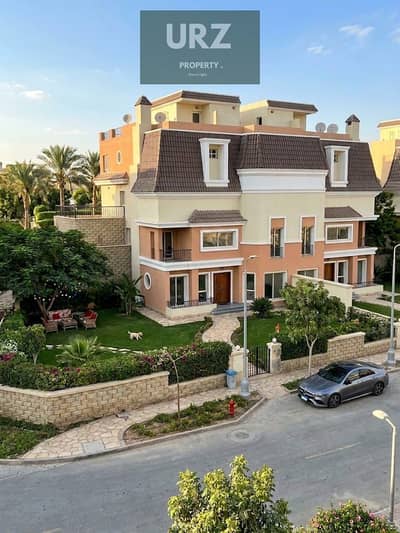 فيلا للبيع في سراى مدينة المستقبل بالتقسيط علي 12سنة بجوار بريفادو مدينتي و ابراج ذا سباين ودقايق من هاب تاون حسن علام و أليفا المستقبل سيتي