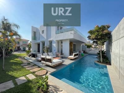For the first time, a luxury villa directly on the beach on  Natural Lagoon in Ras El Hekma Bay modon North Coast near Marassi Marsa Bogosh and Almaz