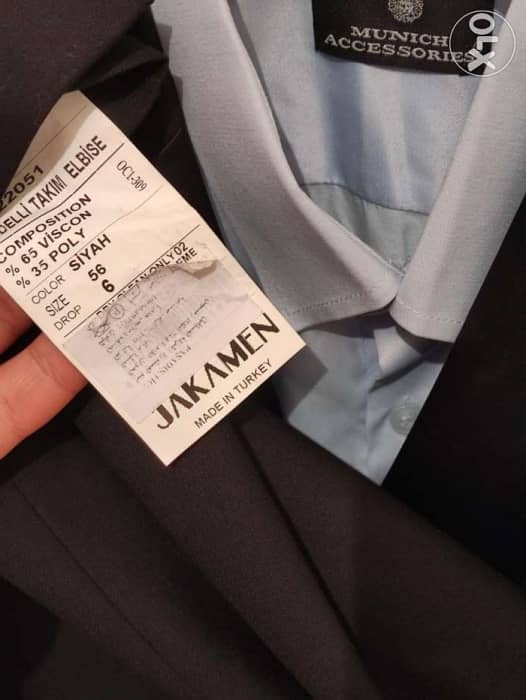 بدلة JACKMEN من تركيا / مقاس 53/ استخدام ساعتين فقط + ٣ قمصان تركي 3