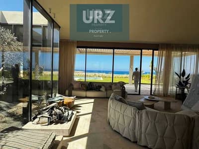 تاون هاوس علي بعد 300 م من Beach للبيع fully finished + ACs راس الحكمة الساحل الشمالي بالتقسيط بالقرب من ودايركيشين وايت وهاسيندا وكالي كوست