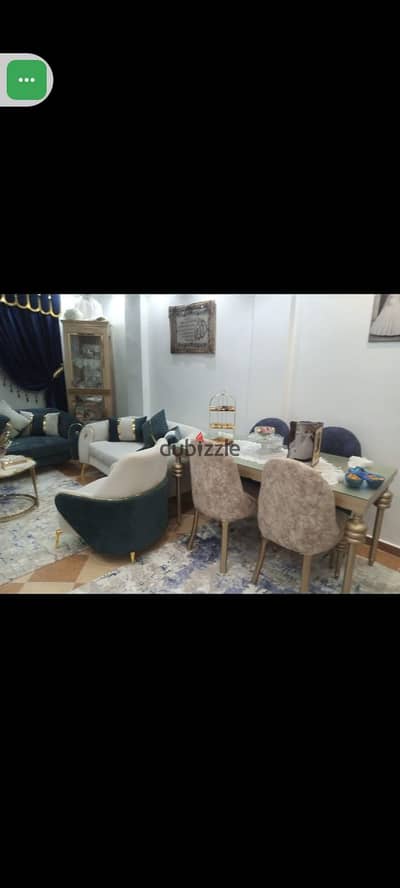 For those looking for housing on Al-Khulafa Al-Rashidin Street in front of Bank of Egypt, a super luxury finishing apartment suitable for newlyweds at a very attractive price, isn't that so? Complete with meters.