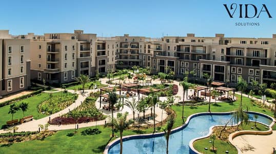 158 sqm resale apartment for sale in October Plaza Sodic; prime location next to Mall of Arabia.