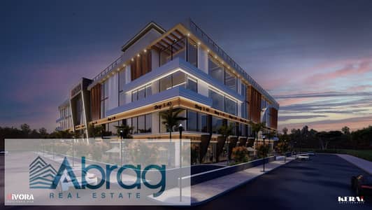 For sale an office with finishing and air conditioning with a 10% down payment and installment over 8 years directly on the Kafrawi axis October