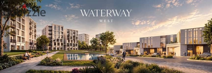 3-bedroom apartment for sale at Waterway West – Sheikh Zayed (174 sqm). Seize the launch price with a 5% down payment and installments extending up to