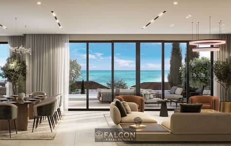 VIP villa steps from the sea fully finished with ACs open view prime location Modon Ras El Hekma near La Vista June Caesar Ramla Hacienda