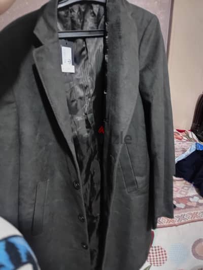 بالطو طويل بني