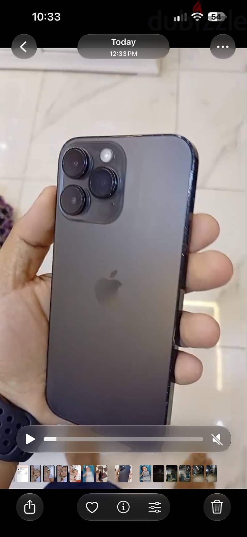 iPhone 14 Pro Max128G battery  85% 1