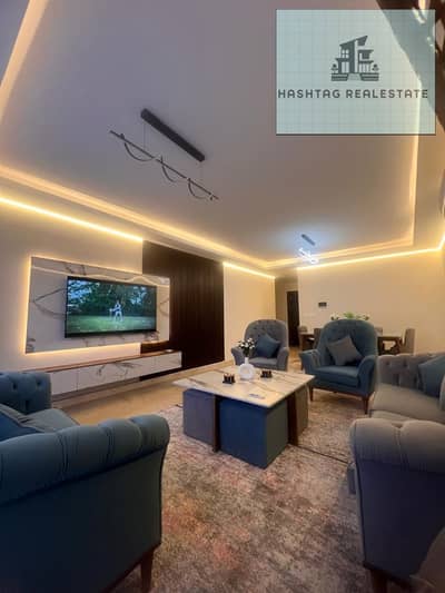 للايجار شقة مفروشة بالكامل 3BR في زيد ويست الشيخ زايد (أورا) زيد تاور