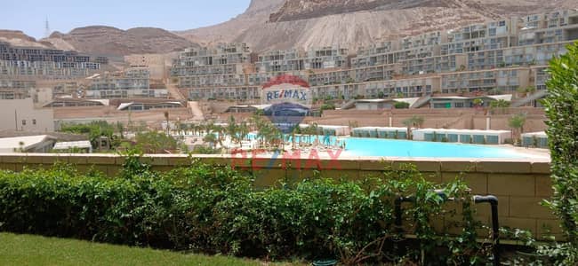 For Sale Chalet with garden-Sea view -Ready to move In IL Monte Galala Ain Sukhna