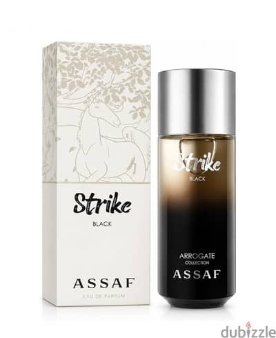 عطر سترايك بلاك من عساف