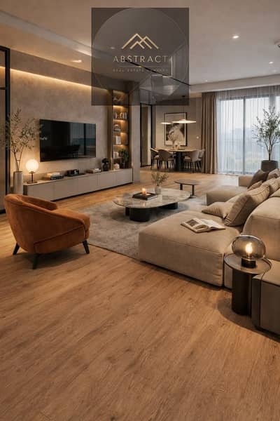 Payable in installments over 10 years, a sea-facing apartment with VIP features and a prime location in Hyde Park, Fifth Settlement, minutes to Mivida