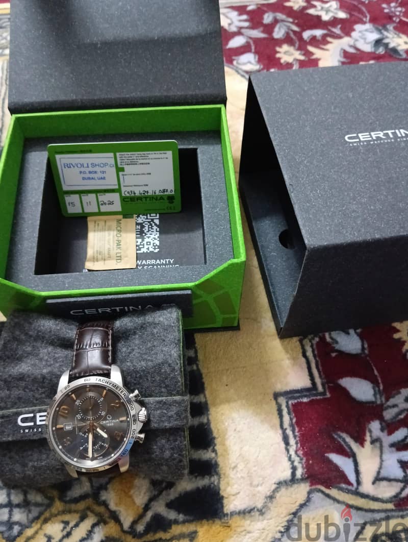 certina chronograph automatic 1