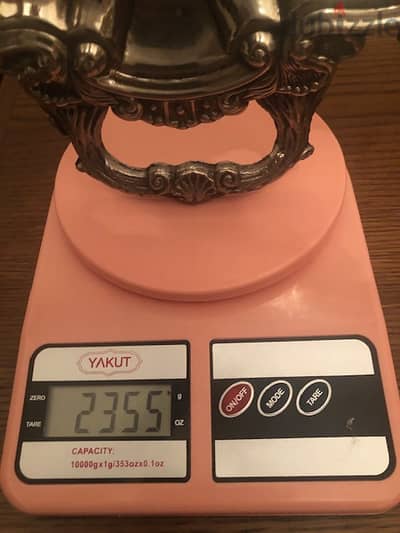 Gorgeous vintage silver plated tray size 58x42