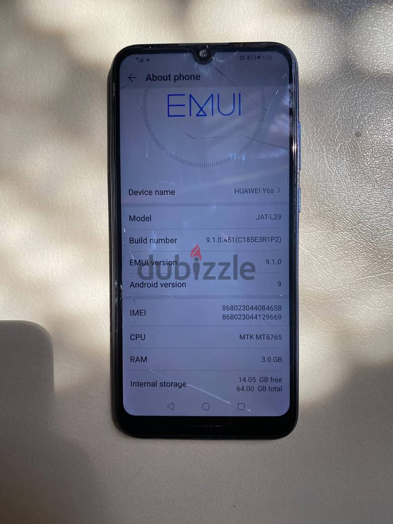 Huawei y6s 9