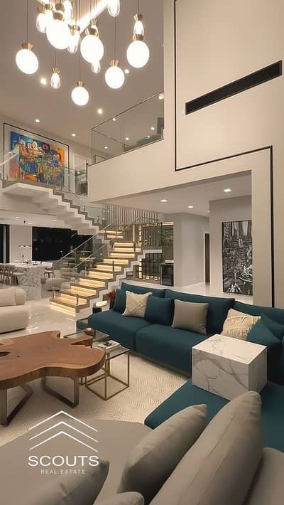 Villa at the original price featuring an open view overlooking the largest landscaped area in Hyde Park Fifth Settlement, New Cairo adjacent to Mivida