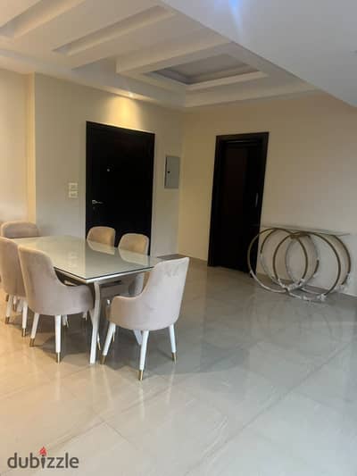 Luxury furnished apartment for rent - The Water Way Compound - New Cairo Ultra Super Lux finishing