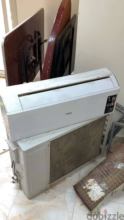 مكيف هاير حصان ونص بارد و ساخن