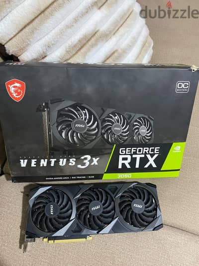 MSI RTX 3080 Ventux X3 OC Edition