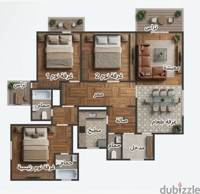 للبيع شقه في كمباوند جايد / apartment for sale in compound Jayd