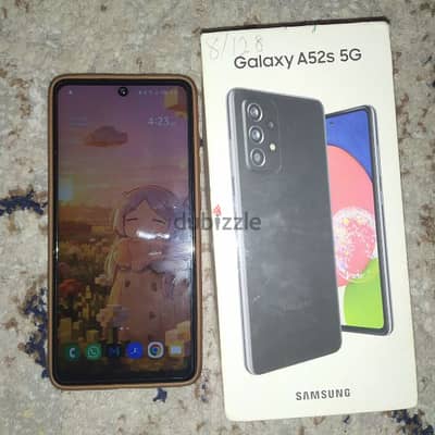 A52s 5g with box