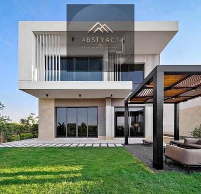 Villa-SmarT for sale, immediate delivery, fully finished, in the most prestigious and best community directly on Al-Teseen Street, with installment op