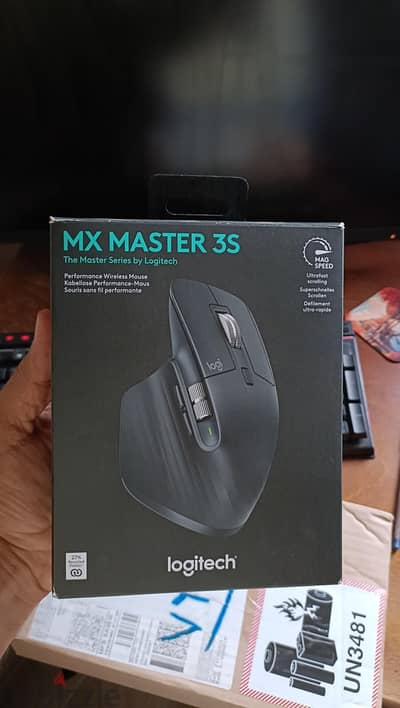 Logitech MX Master 3S - New // ماوس لوجيتيك ام اكس ماستر