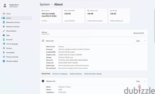 Microsoft Surface Pro 9