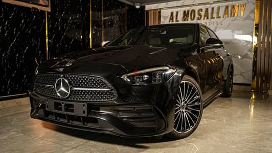 C180 AMG night package premium plus 2025