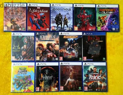 العاب بلايستيشن للبيع ps4 -ps5 games