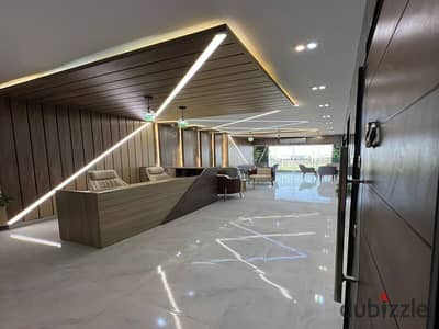 Furnished for rent for top companies in the finest areas of Fifth Settlement on South 90 right in front of Mivida