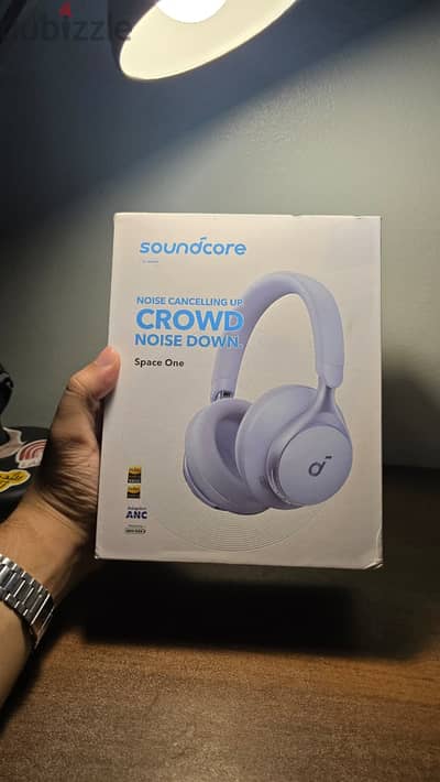 سماعة Anker Soundcore Space One جديدة تمامًا تبرشمة تغليف المصنع