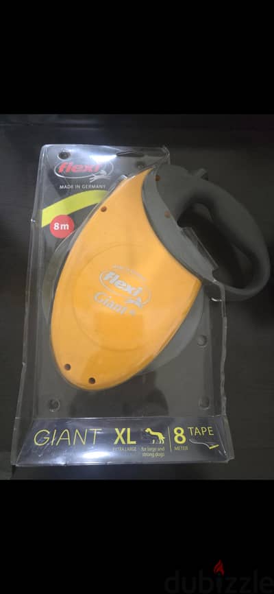 Flexi Geant XL 8 Meters  ليش الماني كلاب فوق 50 الي 75 كيلو جديد