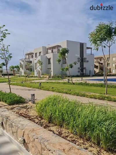 The strongest coastal shot in Hacienda West! Alawi Senior chalet 175m + roof 75m | 3 master bedrooms + nanny | fully finished | 11.5M down payment and immediate delivery | 19M