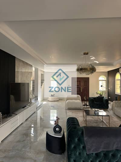 Standalone villa for sale in Madinaty, Model G; super-lux finish, fully furnished and equipped with appliances.