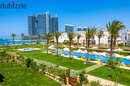 شقة للبيع 240م كومباوند مزارين - العلمين الجديدة