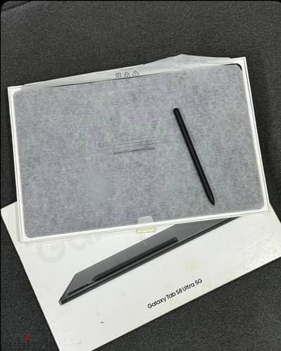 Samsung tab s8 ultra 5G سامسونج تابلت اس ٨ الترا 265gb+12