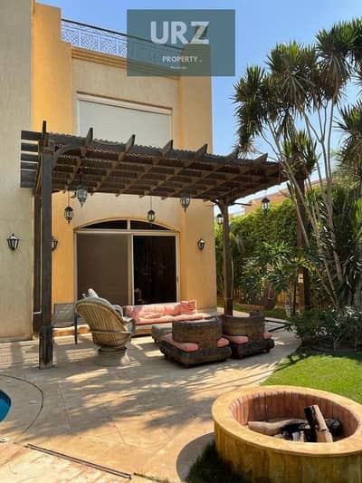 Experience luxury and privacy in a twin house villa by La Vista strategically located near New Cairo and the American University