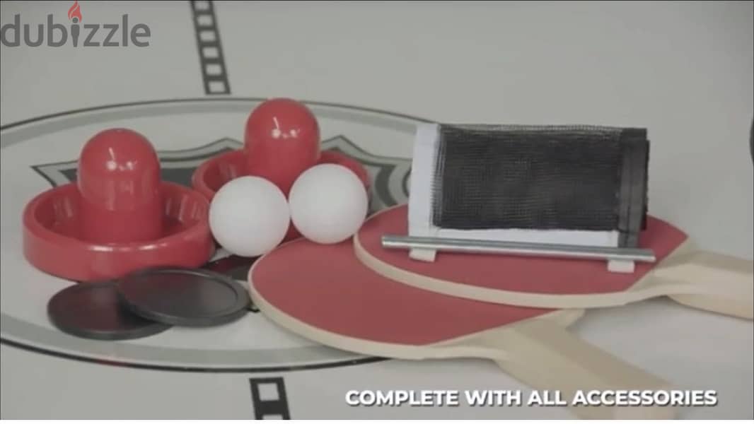 Air hokey &tennis balls table 4