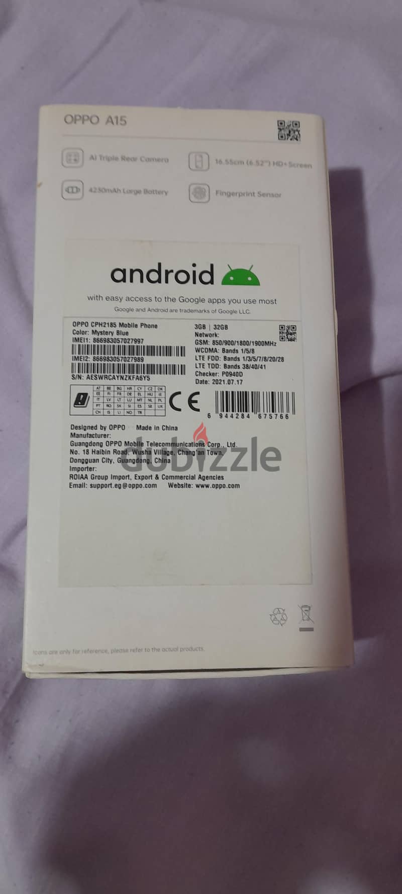 oppo A 15 4